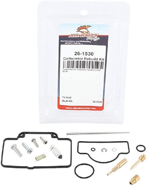 ZESTAW NAPRAWCZY GAŹNIKA YAMAHA YZ 250 92-94