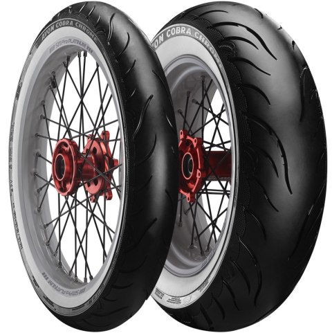 AVON OPONA 150/80R16 COBRA CHROME WSW 71V TL PRZÓD BIAŁY BOK 04-18/4120017