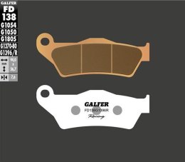 GALFER KLOCKI HAMULCOWE KH181 SPIEK METALICZNY OFF ROAD RACING KTM SX EXC 92-20 BREMBO