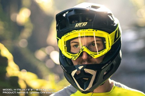 UFO KASK ROWEROWY MTB E-BIKE DEFCON-ONE FULL FACE CZARNY/SZARY S UFO KASK ROWEROWY MTB E-BIKE DEFCON-ONE FULL FACE CZARNY/SZARY S
