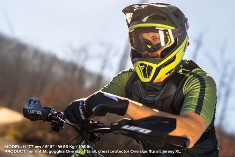 UFO KASK ROWEROWY MTB E-BIKE DEFCON-TWO Z WYPINANĄ SZCZĘKĄ SZARY/CZARNY L/X UFO KASK ROWEROWY MTB E-BIKE DEFCON-TWO Z WYPINANĄ SZCZĘKĄ SZARY/CZARNY L/X
