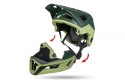 UFO KASK ROWEROWY MTB E-BIKE DEFCON-TWO Z WYPINANĄ SZCZĘKĄ ZIELONY/KHAKI XS