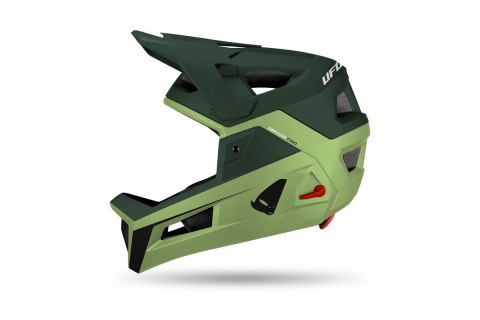 UFO KASK ROWEROWY MTB E-BIKE DEFCON-TWO Z WYPINANĄ SZCZĘKĄ ZIELONY/KHAKI XS UFO KASK ROWEROWY MTB E-BIKE DEFCON-TWO Z WYPINANĄ SZCZĘKĄ ZIELONY/KHAKI XS