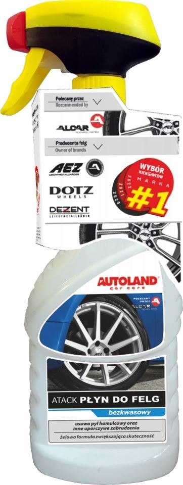 AUTOLAND ATACK PŁYN DO FELG 0,75L 6