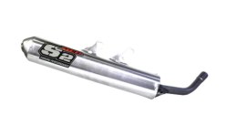 DEP PIPES KOŃCÓWKA WYDECHU (TŁUMIK): BETA RR 250/300 20-KOLOR SREBRNY