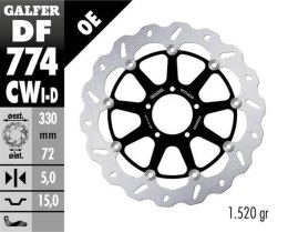GALFER TARCZA HAMULCOWA PRZÓD DUCATI 1098 07-08; 1198S/R 09-; 1103/1199/129