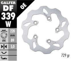 GALFER TARCZA HAMULCOWA TYŁ SUZUKI SV 650S 03-06; 1000 03-; TL 1000S/R 97;