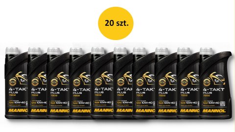 MANNOL OLEJ SILNIK 4T PLUS 10W40 1L API SL, JASO MA/MA2 SEMISYNTETYK 720
