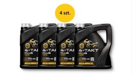 MANNOL OLEJ SILNIK 4T PLUS 10W40 4L API SL, JASO MA/MA2 SEMISYNTETYK 720