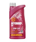 MANNOL 07/2023 OLEJ SILNIK SAMOCHODOWY 0W16 HYBRID 1 LITR
