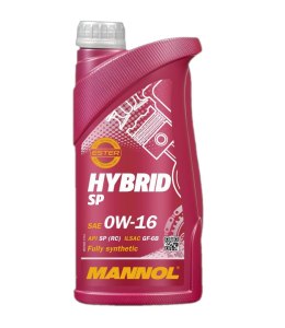 MANNOL 07/2023 OLEJ SILNIK SAMOCHODOWY 0W16 HYBRID 1 LITR