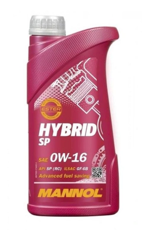 MANNOL 07/2023 OLEJ SILNIK SAMOCHODOWY 0W16 HYBRID 1 LITR MANNOL 07/2023 OLEJ SILNIK SAMOCHODOWY 0W16 HYBRID 1 LITR