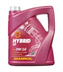 MANNOL 07/2023 OLEJ SILNIK SAMOCHODOWY 0W16 HYBRID 5 LITRÓW