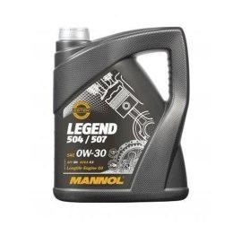 MANNOL 07/2023 OLEJ SILNIK SAMOCHODOWY 0W30 LEGEND 504/507 5 LITRÓW