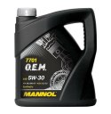 MANNOL OLEJ SILNIKOWY SAMOCHODOWY 5W30 ENERGY FORMULA OP 4 LITRY