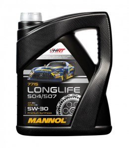 MANNOL OLEJ SILNIKOWY SAMOCHODOWY 5W30 LONGLIFE 504/507 O.E.M