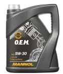 MANNOL OLEJ SILNIKOWY SAMOCHODOWY 5W30 O.E.M. FOR RENAULT RN