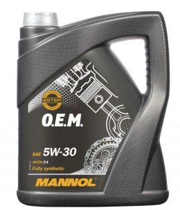 MANNOL OLEJ SILNIKOWY SAMOCHODOWY 5W30 O.E.M. FOR RENAULT RN