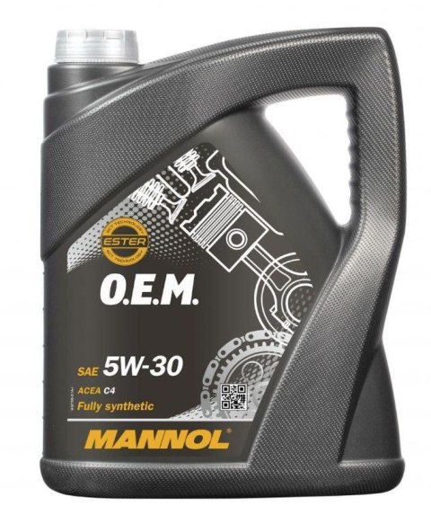 MANNOL OLEJ SILNIKOWY SAMOCHODOWY 5W30 O.E.M. FOR RENAULT RN MANNOL OLEJ SILNIKOWY SAMOCHODOWY 5W30 O.E.M. FOR RENAULT RN