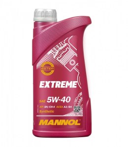 MANNOL OLEJ SILNIKOWY SAMOCHODOWY 5W40 EXTREME 1 LITR