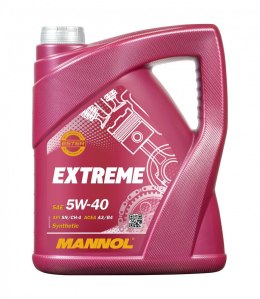 MANNOL OLEJ SILNIKOWY SAMOCHODOWY 5W40 EXTREME 5 LITRÓW