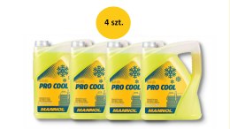 MANNOL PŁYN DO CHŁODNIC PRO COOL 5L MOTOCYKLOWY-40ST.C +135ST.C GOTOWY UŻYCIA-PAKIET 4 SZTUKI