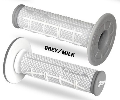 PROGRIP MANETKI PG802 22+25MM, DŁ.115MM GREY/WHITE DWUSKŁADNIKOWE 802-396