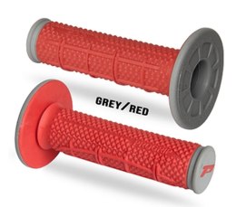 PROGRIP MANETKI PG802 22+25MM, DŁ.115MM GREY/RED DWUSKŁADNIKOWE 802-288