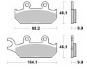 SBS KLOCKI HAMULCOWE KH645 OFF-ROAD SINTER ZŁOTY CAN-AM CO MMANDER 800/100