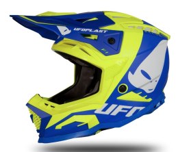 UFO 2023/07 KASK ECHUS CROSS UNI BLUE/ŻÓŁTY FLUO ROZM S -KOLEKCJA 2024