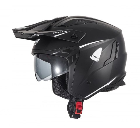 UFO KASK SHERATAN JET TRIAL Z BLENDĄ PRZECIWSŁONECZNĄ BLACK L KOLEKCJA 2024