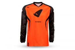 UFO KOSZULKA ROWEROWA MTB E-BIKE BAMBERG JERSEY DŁUGI RĘKAW ORANGE/CZARNY X