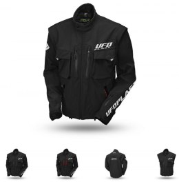 UFO 2023/07 KURTKA TAIGA ENDURO (ODPINANE RĘKAWY) KOLOR CZARNY ` XL