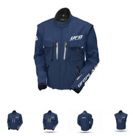 UFO 2023/07 KURTKA TAIGA ENDURO (ODPINANE RĘKAWY) KOLOR NIEBIESKI ` L