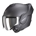 SCORPION KASK SZCZĘKOWY EXO-TECH CARBON SOLID MATT BLACK CZARNY MAT ROZM M