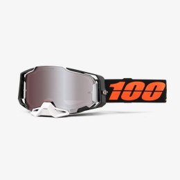 100 PROCENT GOGLE ARMEGA TAIL -HIPER SILVER MIRROR LENS - SZYBKA LUSTRO
