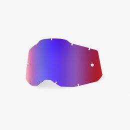 100 PROCENT SZYBKA DO RC2/AC2/ST2 REPLACEMENT LENS -MIRROR RED/BLUE