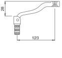 BUZZETTI DŹWIGNIA ZMIANY BIEGÓW ALUMINIOWA KTM LC4 625 640 98-SXC 98-SMC 600 990 98-