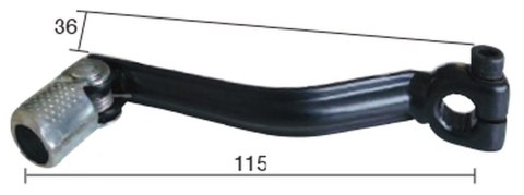 BUZZETTI DŹWIGNIA ZMIANY BIEGÓW STALOWA APRILIA 50; DERBI 50; GILERA 50