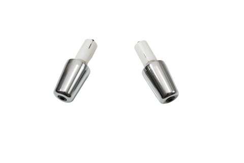 BUZZETTI KOŃCÓWKI/CIĘŻARKI KIEROWNICY ŚREDNICA 17,5MM KOLOR CHROM