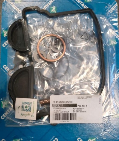 CENTAURO USZCZELKI TOP-END KAWASAKI KXF250 17-19 Z USZCZELKĄ POKRYWY