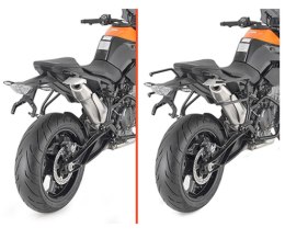 KAPPA STELAŻ POD TORBY SAKWY BOCZNE SZYBKIEGO MONTAŻU REMOVE-X KTM DUKE 890 21-23