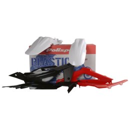 POLISPORT KOMPLET PLASTIKÓW HUSQVARNA TC/FE '08 KOLOR BIAŁO CZARNO RED OEM