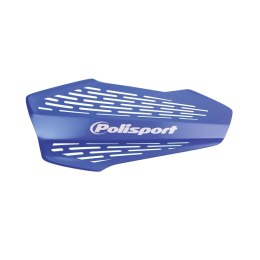 POLISPORT OSŁONY RĄK MX FORCE Z UNIM ZESTAWEM MONTAŻOWYM 22/28 BLUE