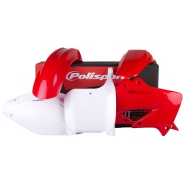 POLISPORT KPL PLASTIKÓW HONDA CR 125 02-03 CR 250 02-03 OEM CZERWONO WHITE