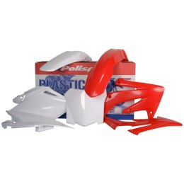 POLISPORT KOMPLET PLASTIKÓW HONDA CRF 250R 09 KOLOR CZERWONO BIAŁY OEM