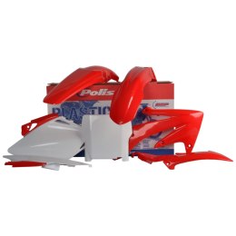 POLISPORT KOMPLET PLASTIKÓW HONDA CRF 450R 07 KOLOR CZERWONO BIAŁY OEM