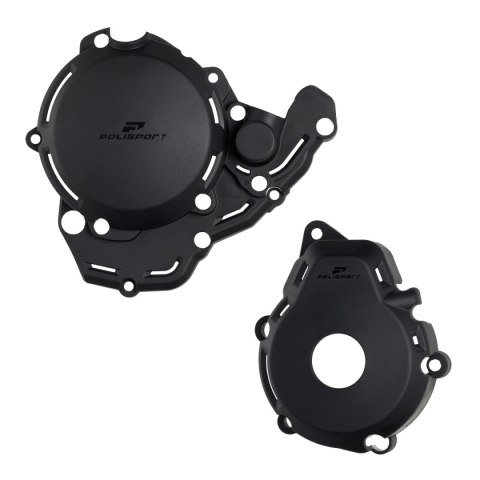 POLISPORT ZESTAW OSŁONA POKRYWY DEKLA ALTERNATORA ORAZ SPRZĘGŁA POMPY WODY KTM EXC-F 250 350 24-25 CZAR