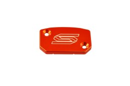 SCAR RACING POKRYWA POMPY HAMULCA PRZÓD KTM 125-250 SX 05-25, 250-450 SXF 300 EXC TPI 18-25 POMARAŃC