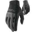 100 PROCENT RĘKAWICE CROSS/ENDURO MODEL CELIUM BLACK/GREY BLACK SZARY S